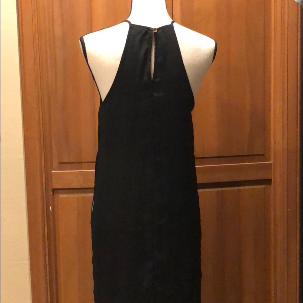 GUESS.  Womens  black long dress.